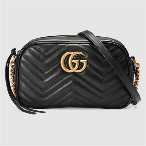 black gucci marmont bag|gucci marmont bag small size.